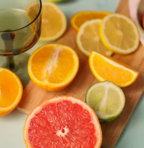 Cítricos con Vitamina C
